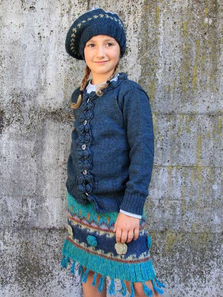 jersey de lana para niña