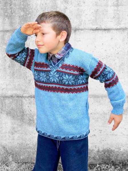 jersey de lana para niño