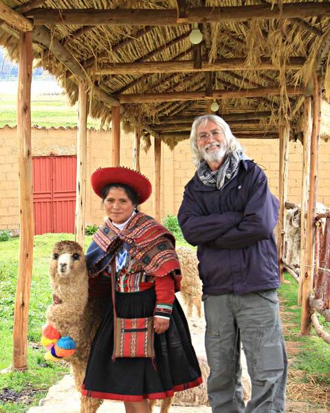 Alpacas y criadores