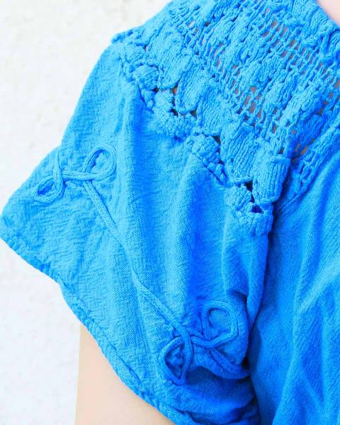 Proceso vestidos boho chic Algodón Pima