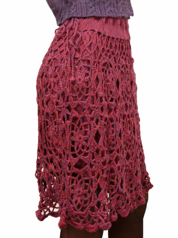 Falda de alpaca Viola