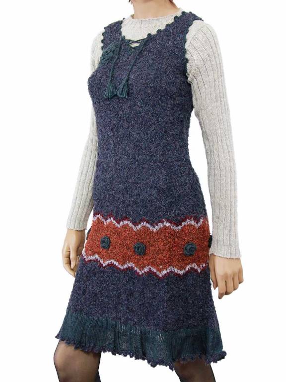 Vestido de alpaca Gessica