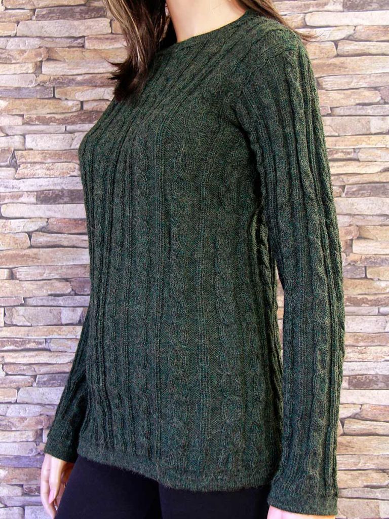 Jersey trenzado mujer New keoma
