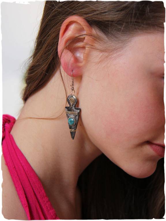 Pendientes tribales
