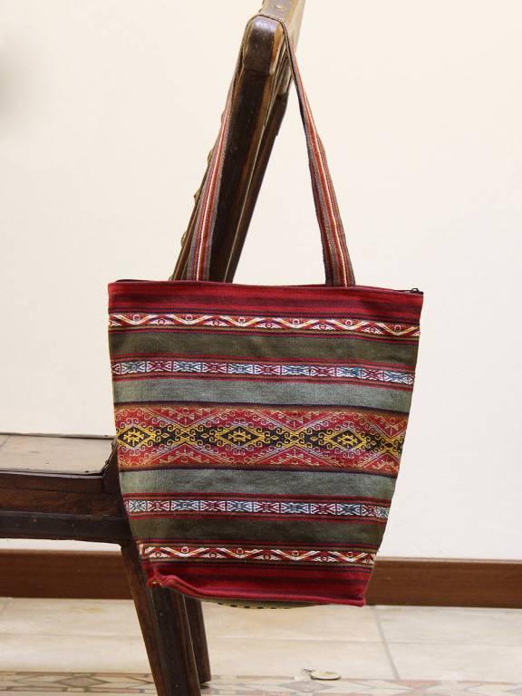 Bolso alpaca hecha a mano CHINCHERO