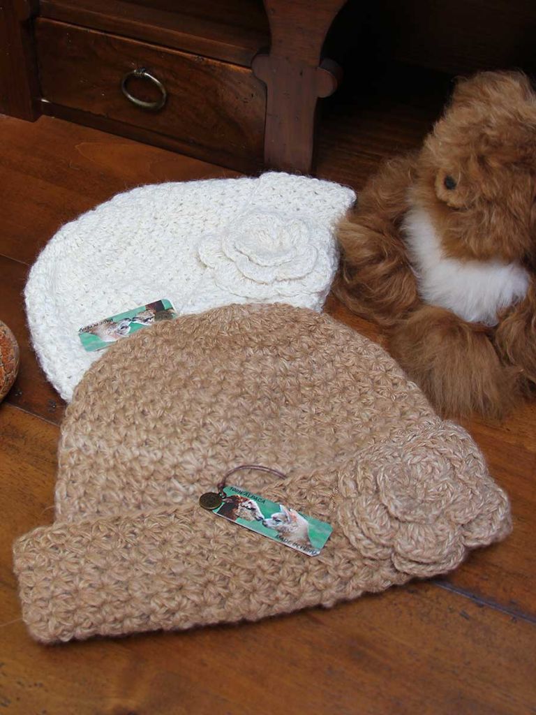 cappello di lana di alpaca all uncinetto maria