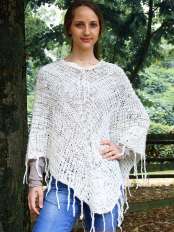 poncho alpaka rustico