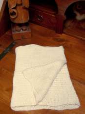 scaldacollo in alpaca bianco aurora