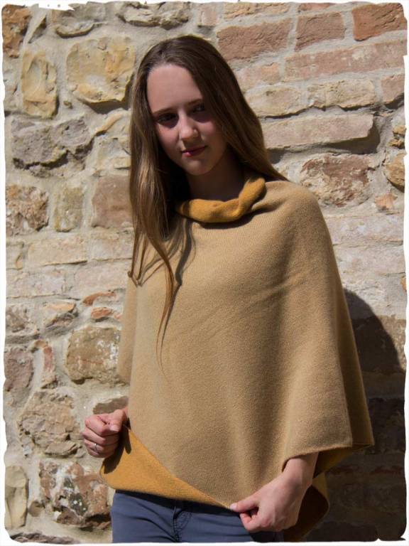 Poncho de cashmere Willer