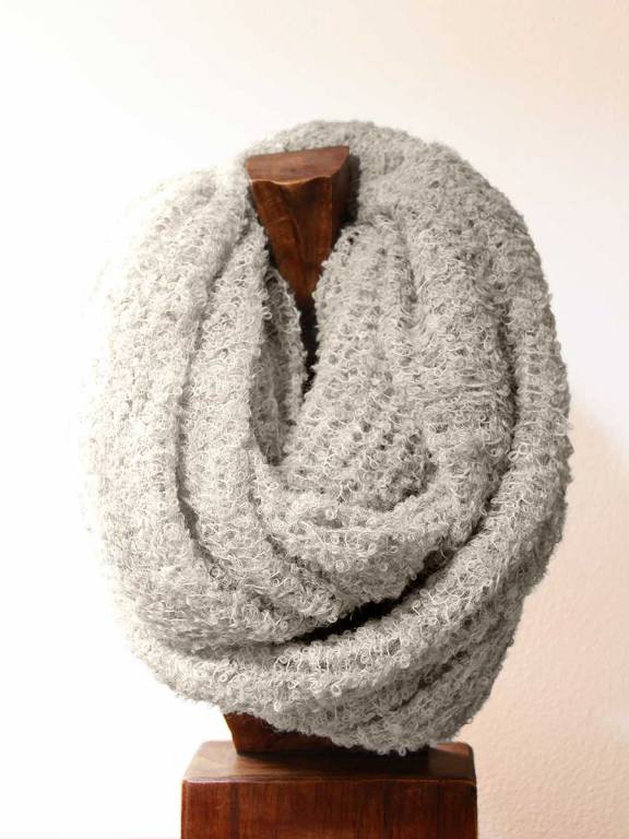 Bufanda cuello de Alpaca bouclè Miraflores