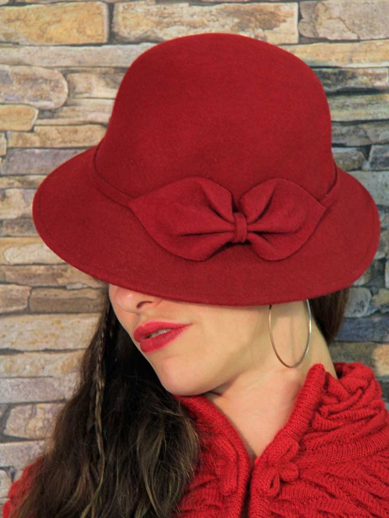 cappello cloche greta
