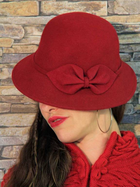 Sombrero de fieltro mujer Greta