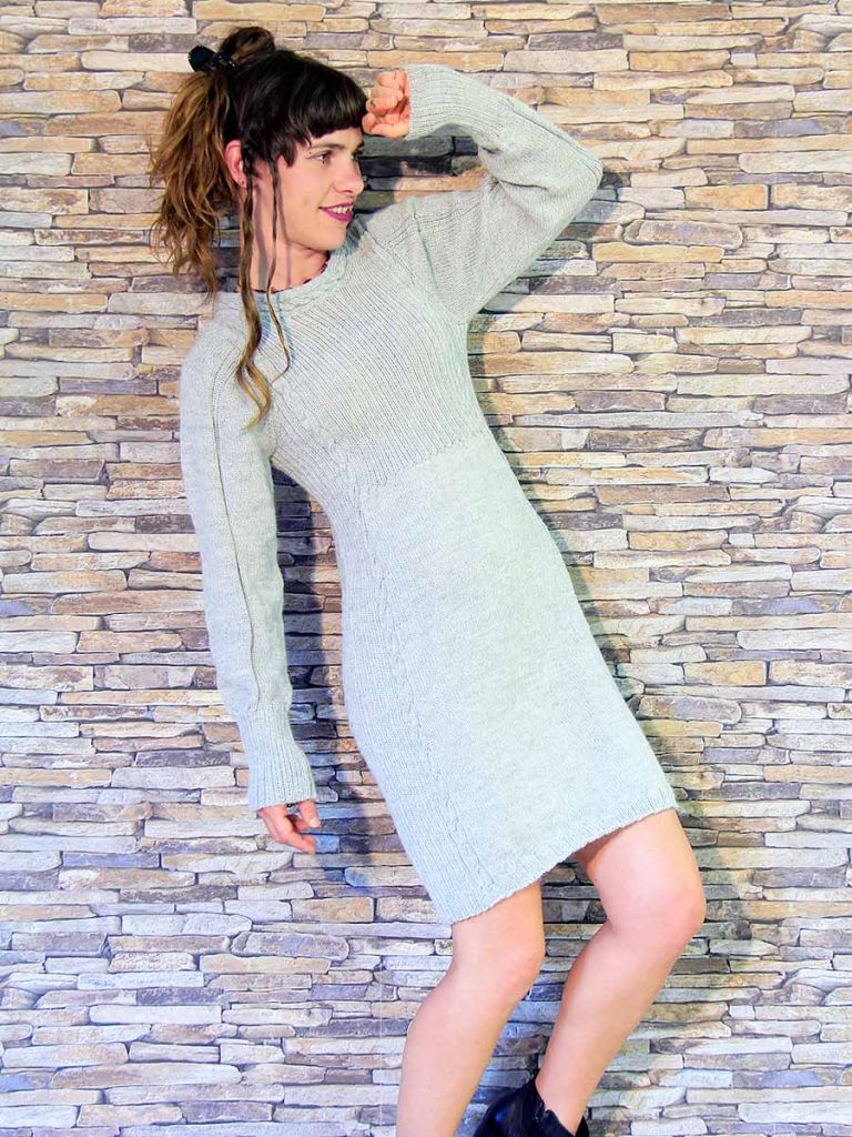 Vestido de alpaca Darma - Vestidos de lana mujer - La Mamita