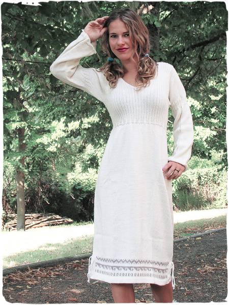 Vestido de lana de alpaca Celtic
