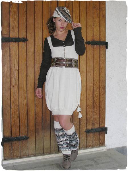Vestido de alpaca Moon
