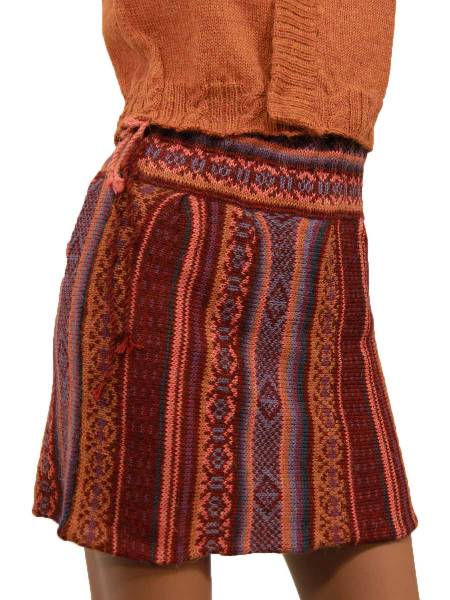 Falda de lana de alpaca Giuditta