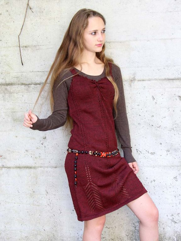 abito in maglia genevieve