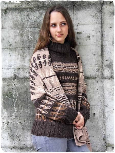 Jersey alpaca cuello largo Yvonne