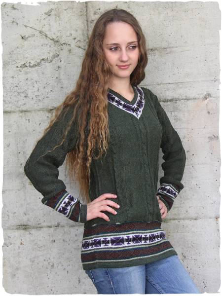 Jersey en lana de alpaca Tina