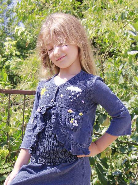 Cardigan de algodón Pima Anna