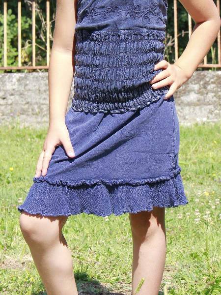 Falda boho bebe niña Ginevra