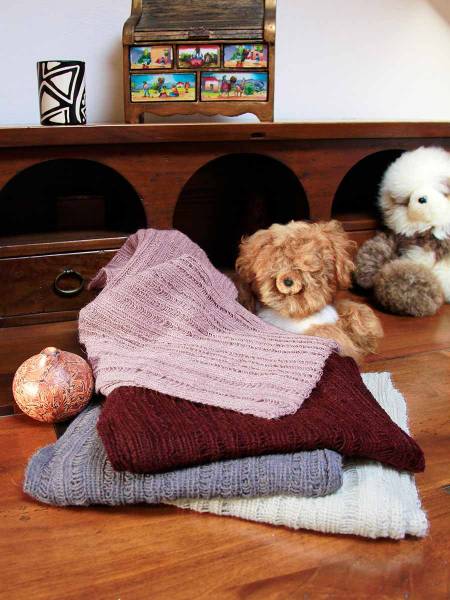 Bufanda peruana baby alpaca Arequipa
