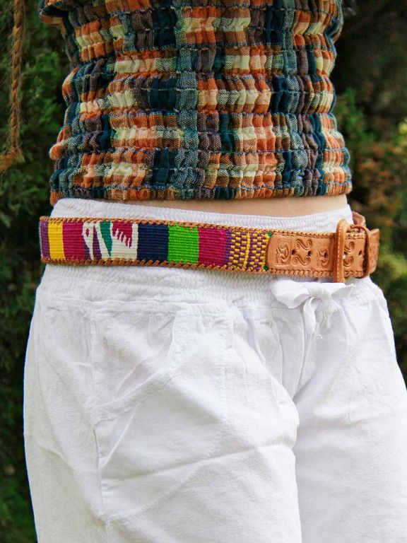 de Cuero Artesanal - Cinturones Etnicos - La