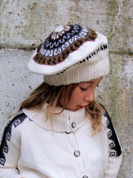 Boina alpaca Etnico junior