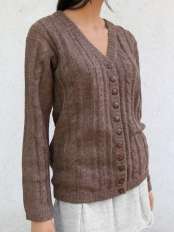 Cardigan alpaca Aretha.