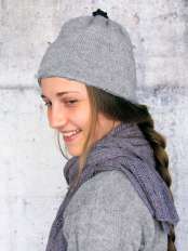 Berretto femminile in alpaca - Gemma.