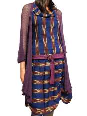 Vestido étnico Samanta cod.107.