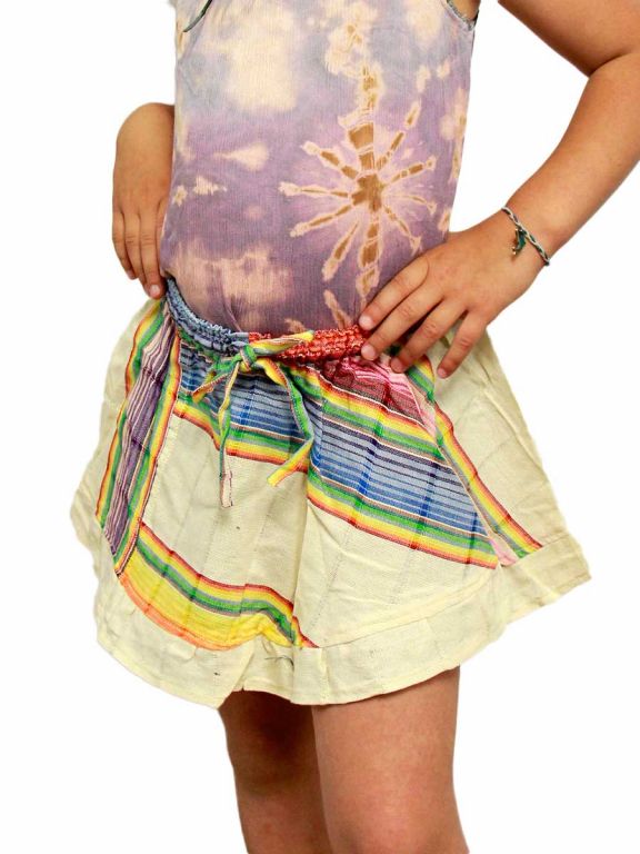 Gonnellina boho Blanca.