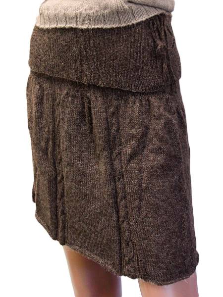 Falda poncho de lana de alpaca New Samanta