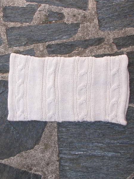 Bufanda ad anillo en alpaca Treccia