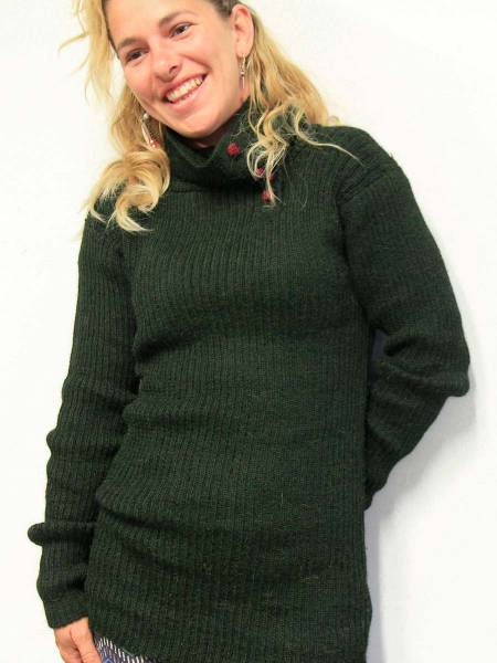 Jersey cuello alto Lucia