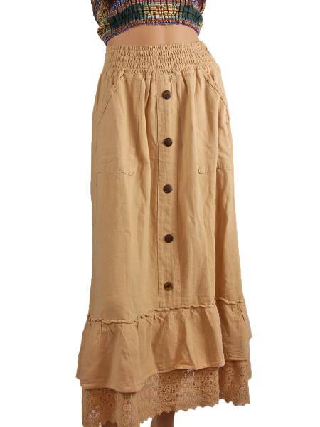 Falda larga boho Selly