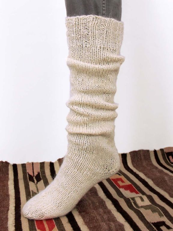 Feria De Alpaca Boliviana Unisex Suave Lana Calcetines De