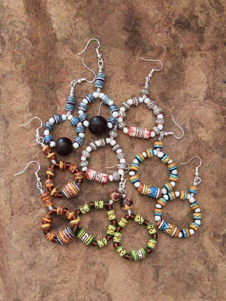 Pendientes de ceramica Belen
