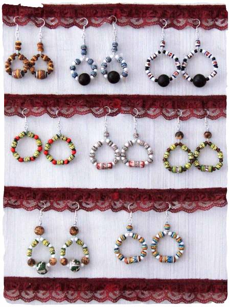 Pendientes de ceramica Belen