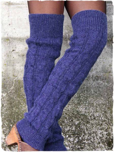 Polainas lana de alpaca Treccia