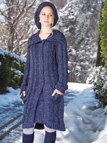Abrigo en alpaca Gina