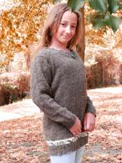 Mädchenpullover Lella junior.