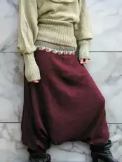 Pantaloni harem invernali Thai.