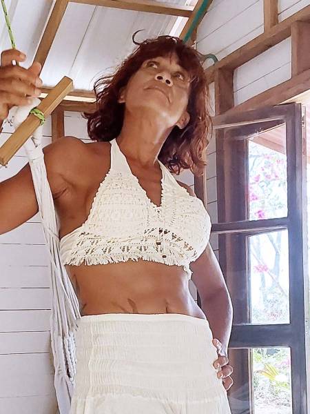 Top cuello halter Sally