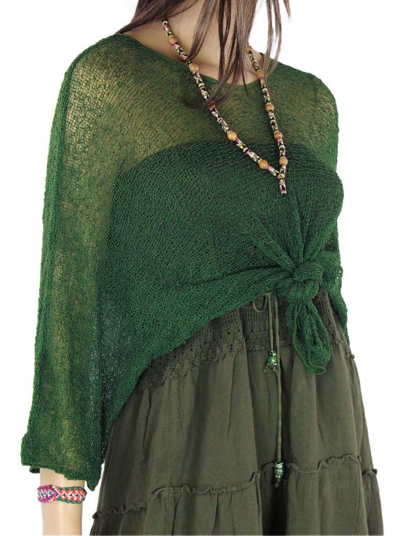 Poncho de verano Mila Poncho verano mujer La Mamita