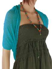 Sommerponcho Damen Tekila un Maxirock Luna.