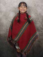 Poncho mit kapuze Andy.