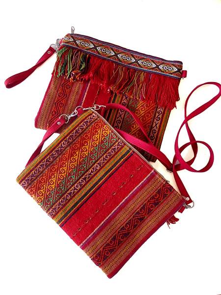 Bolso bandolera con flecos Nayra