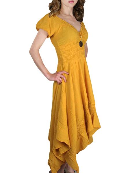 Vestido hippie boho Luz