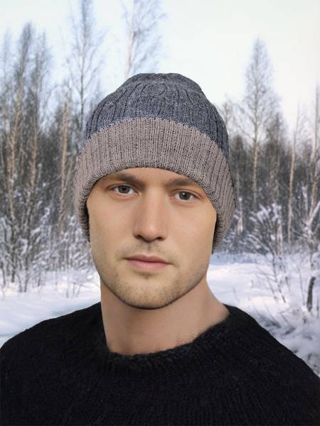 Gorro hombre alpaca baby Zeno